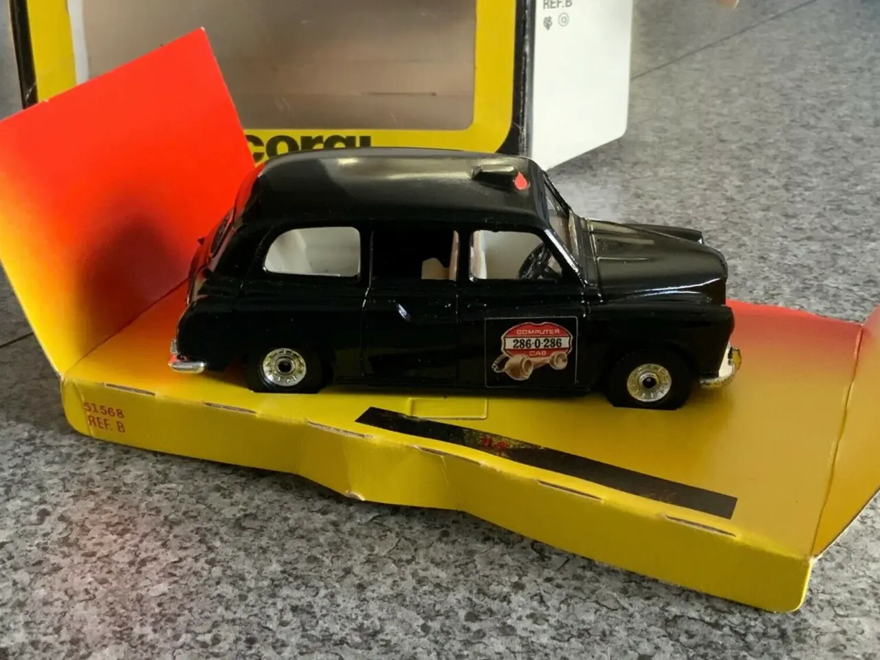 Billede 1 - Corgi Toys No. 425 Taxi, scale 1:36