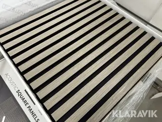 Akustikpaneler Fibrotech Grey Oak 80 styk