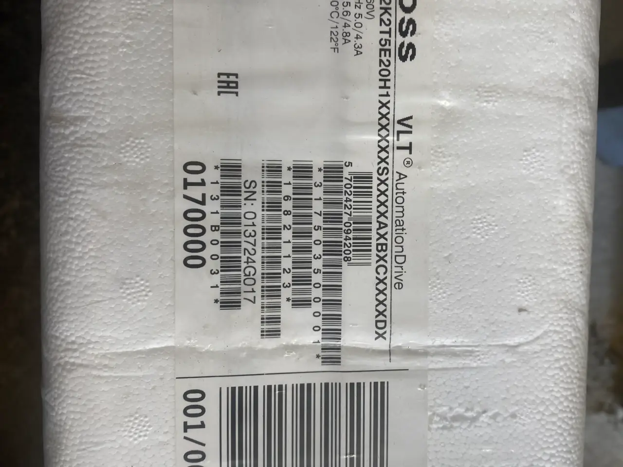 Billede 2 - Danfoss VLT FC-302P2K2T5E20H1XXXXXXSXXXXAXBXCXXXX