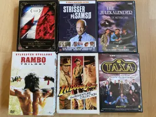 Diverse DVD bokse