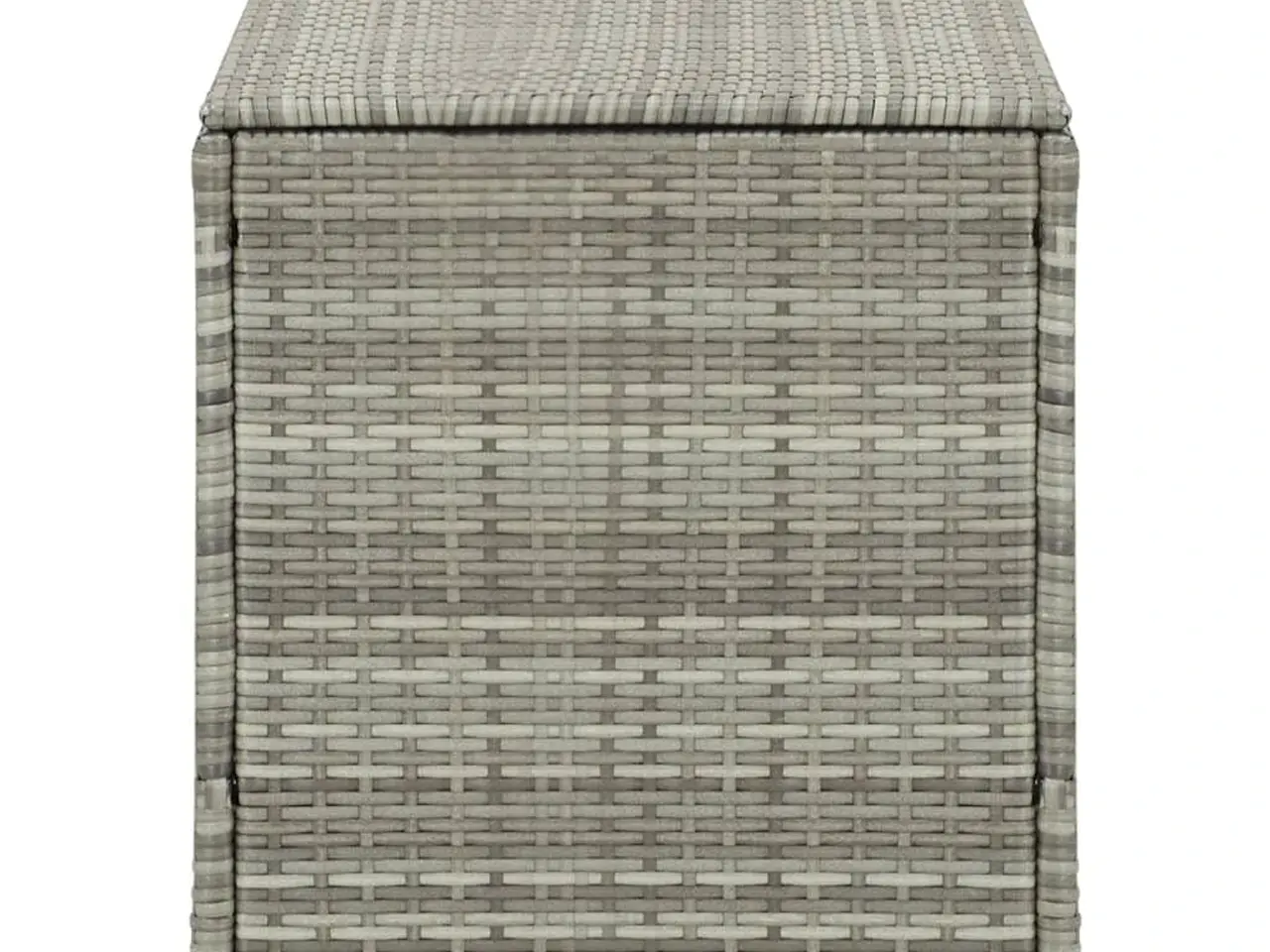 Billede 5 - Opbevaringskasse til haven 200x50x60 polyrattan grå