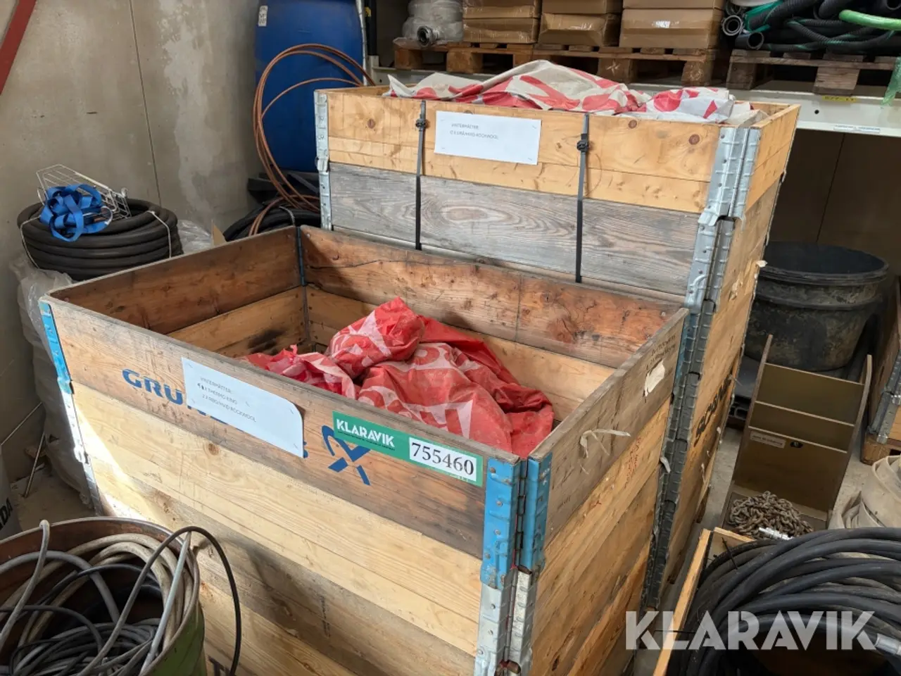 Billede 1 - Vintermåtter Thermo King og Rockwool 2 paller