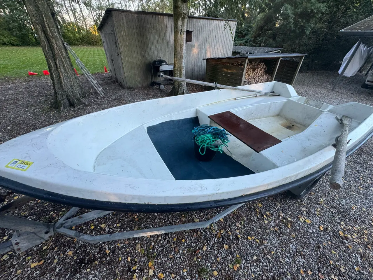 Billede 5 - Sealine 370 Og bådtrailer 500kg med plader og papi