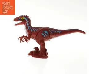Rød dinosaur legetøjsfigur (str. 27 cm)