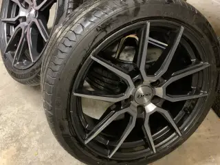 18” dotz fælge med sommerdæk