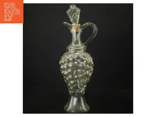 Dekorativ glaskande med prop (str. 37 cm)