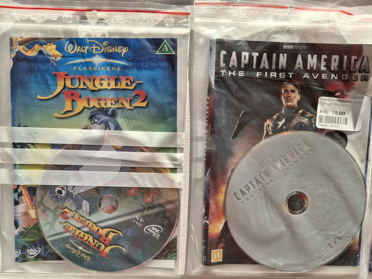 Billede 5 - 10 dvd film - uden kassette