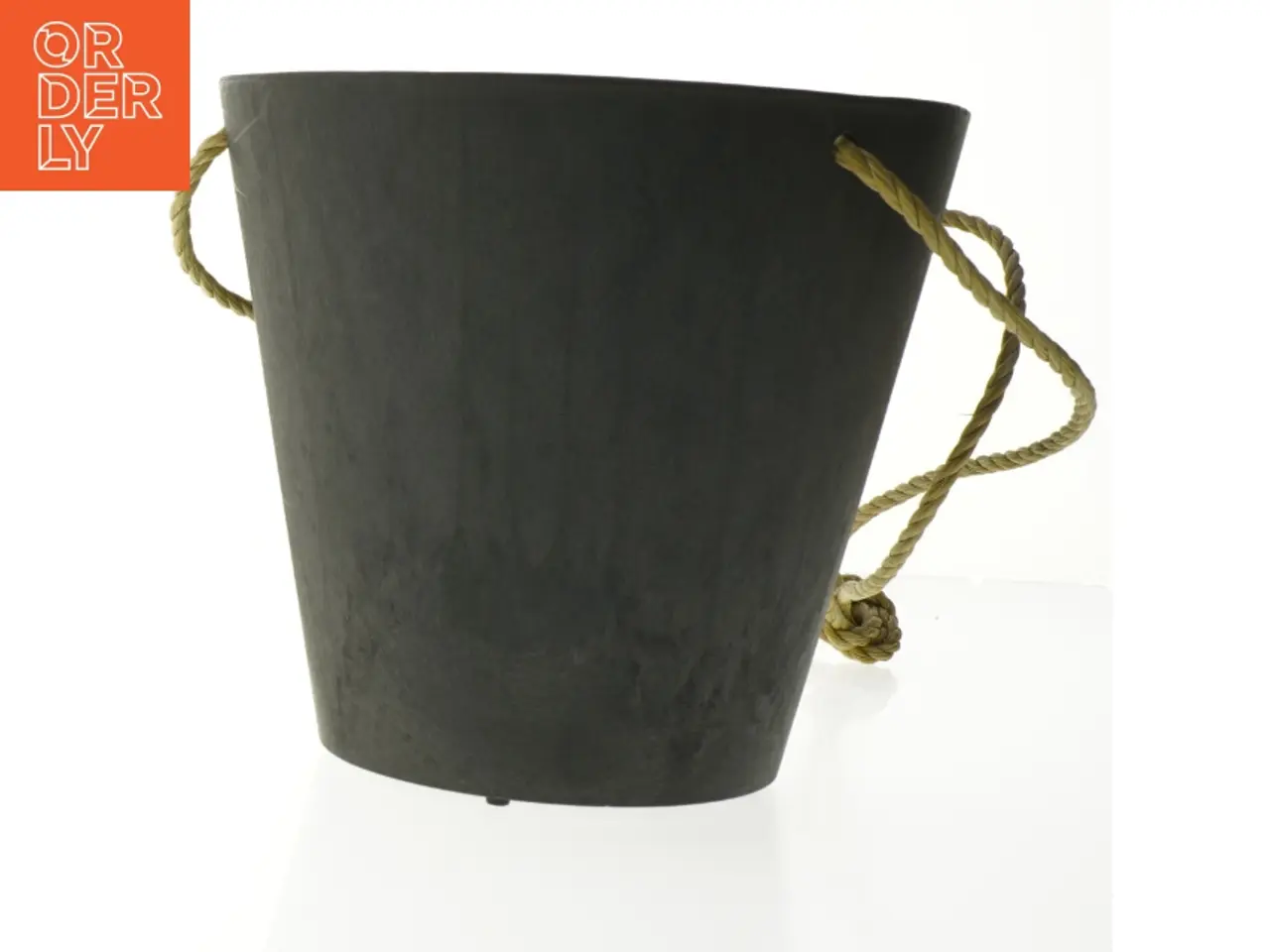 Billede 1 - Sort potte fra Artstoneplanter (str. 21 x 20 cm)