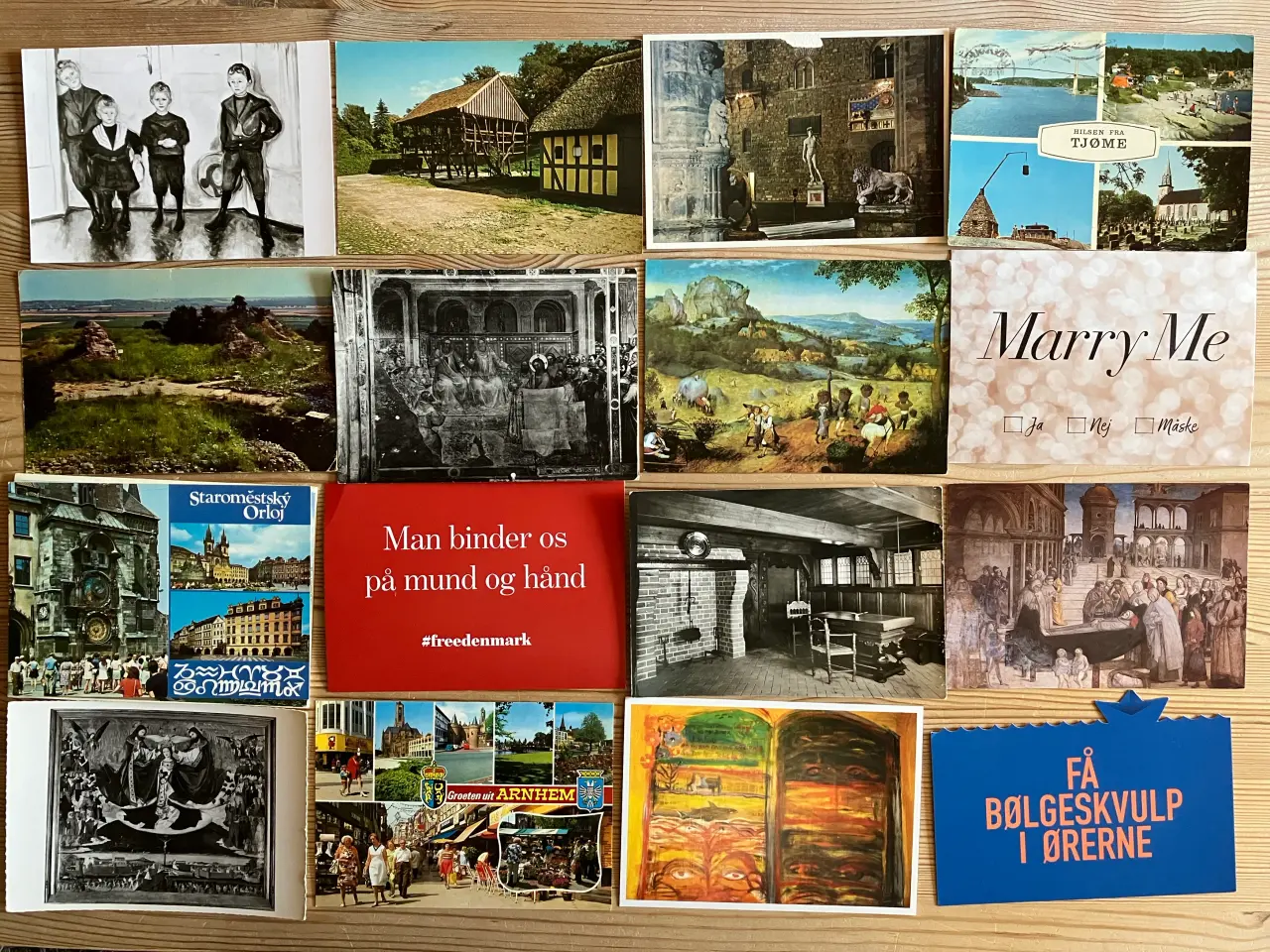 Billede 10 - 4x100 Postkort GO-CARD, reklame- og kunstpostkort 