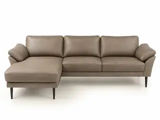 Thyregod Chaiselong Lædersofa Venstrevendt
