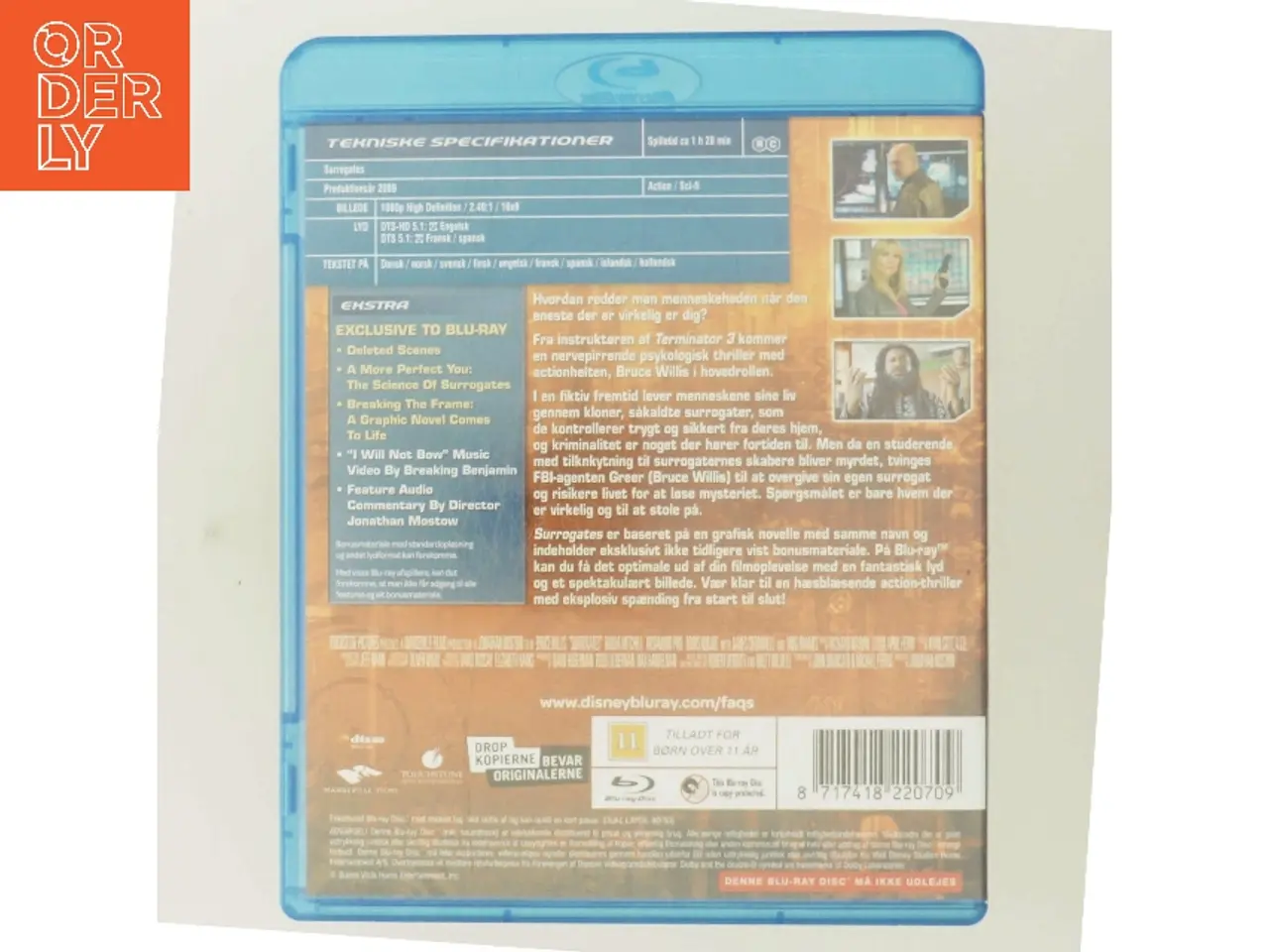 Billede 3 - Surrogates med Bruce Willis (DVD)