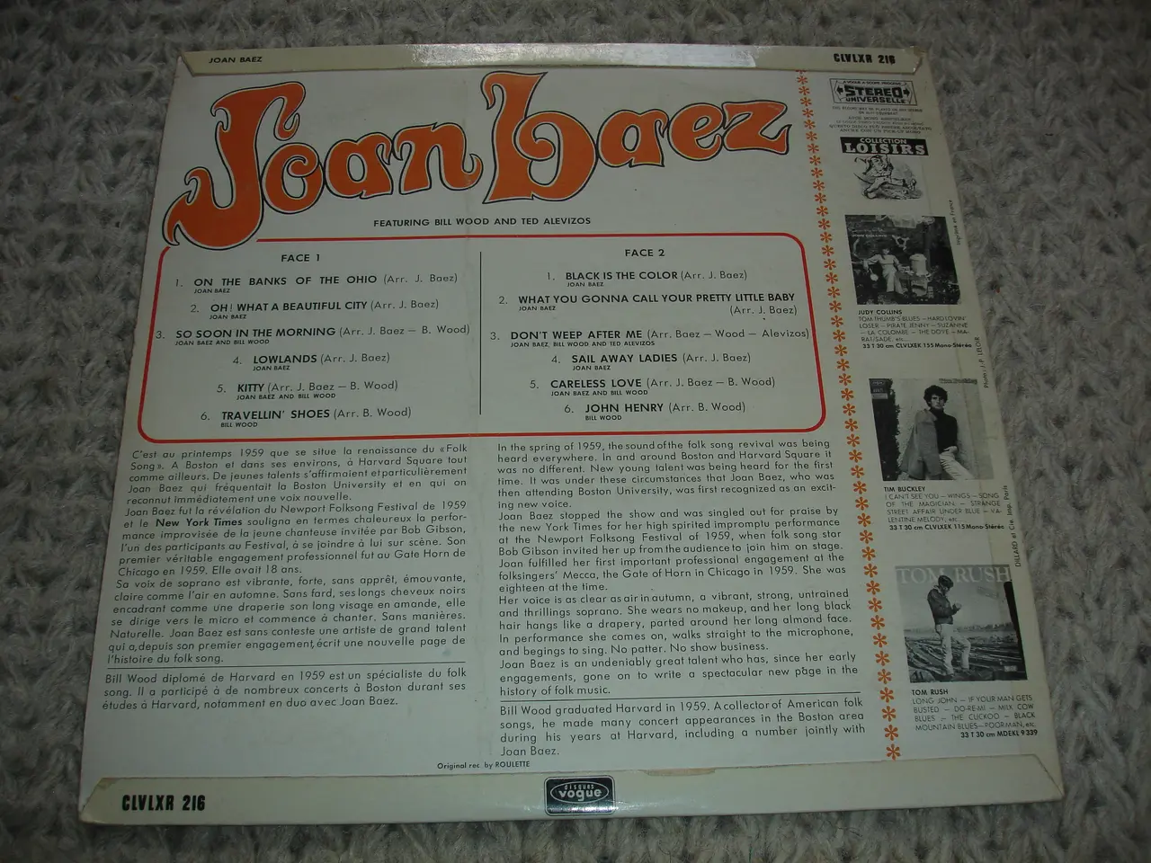 Billede 3 - (Sender gerne) Joan Baez – Joan Baez