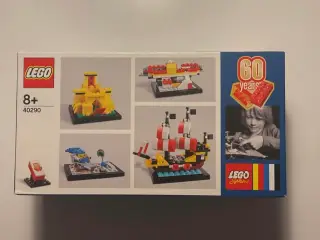Lego 40290 60 år jubilæum. UÅBNET æske