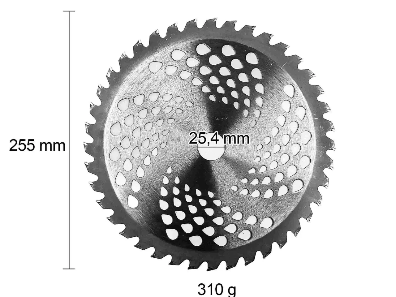 Billede 3 - Savklinge til græstrimmer og buskrydder - 255 mm
