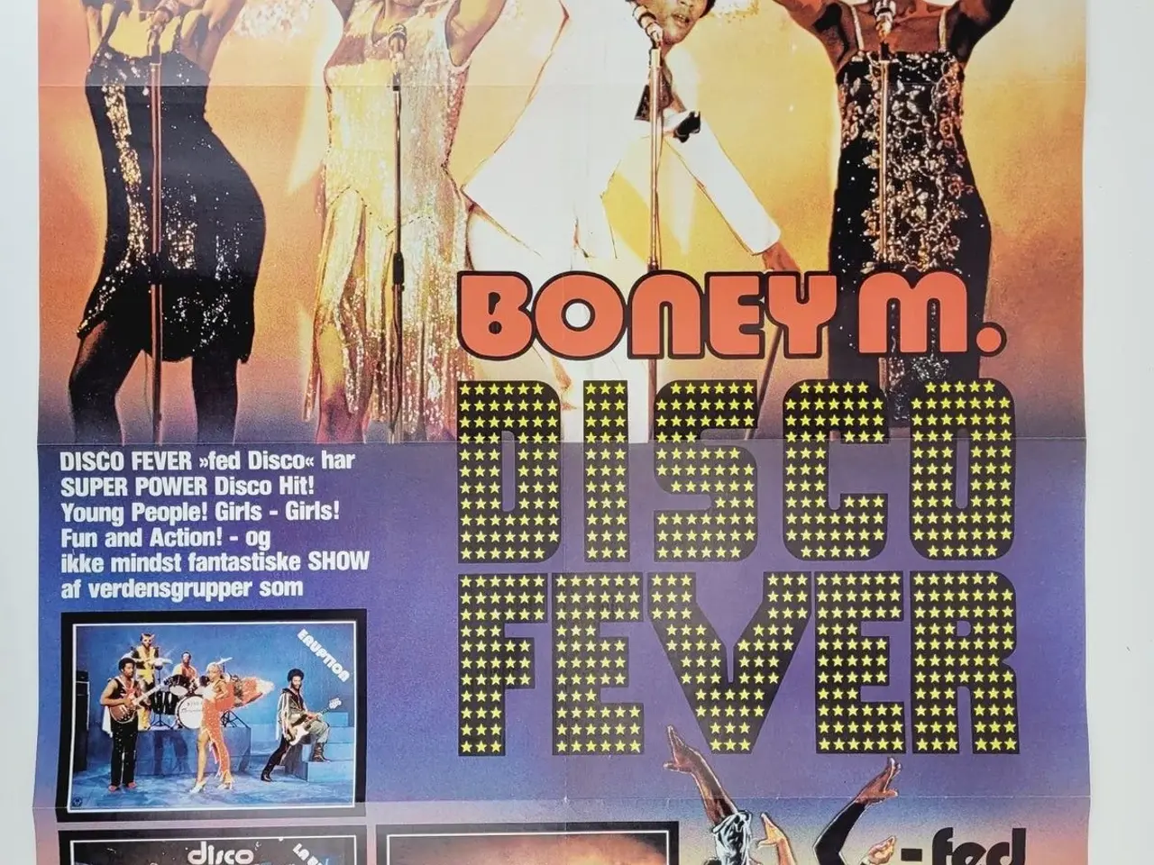 Billede 3 - ⭐️- Plakat: Vintage - Boney M. - Disco Fever