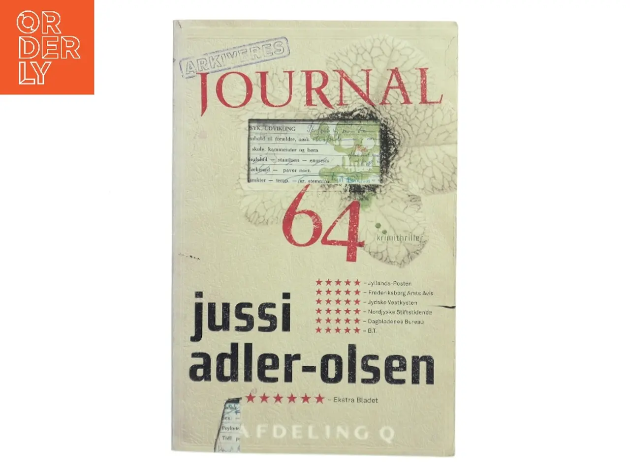 Billede 1 - Journal 64 : krimithriller af Jussi Adler-Olsen (Bog)