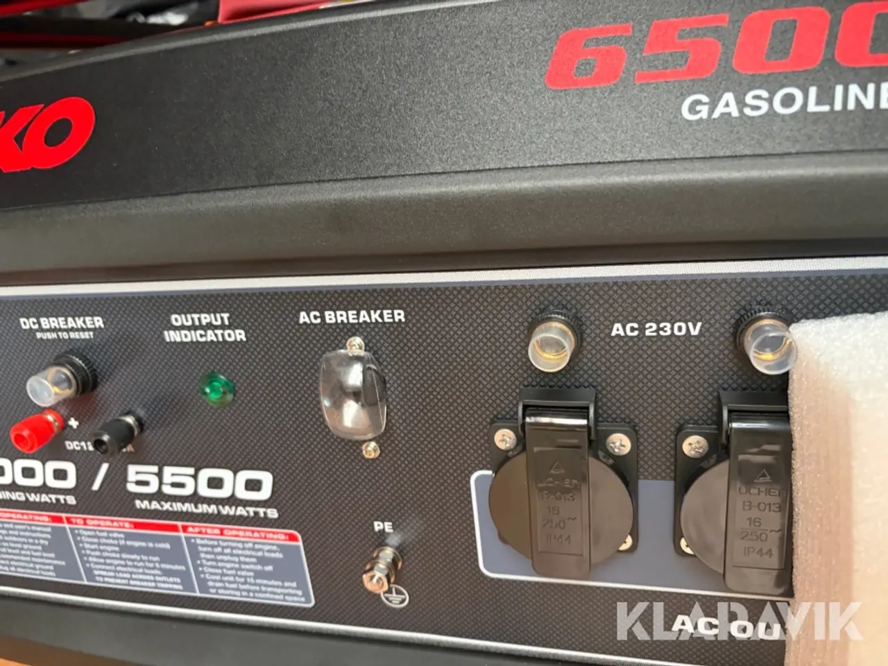Billede 8 - Generator AL-KO 6500 D-C