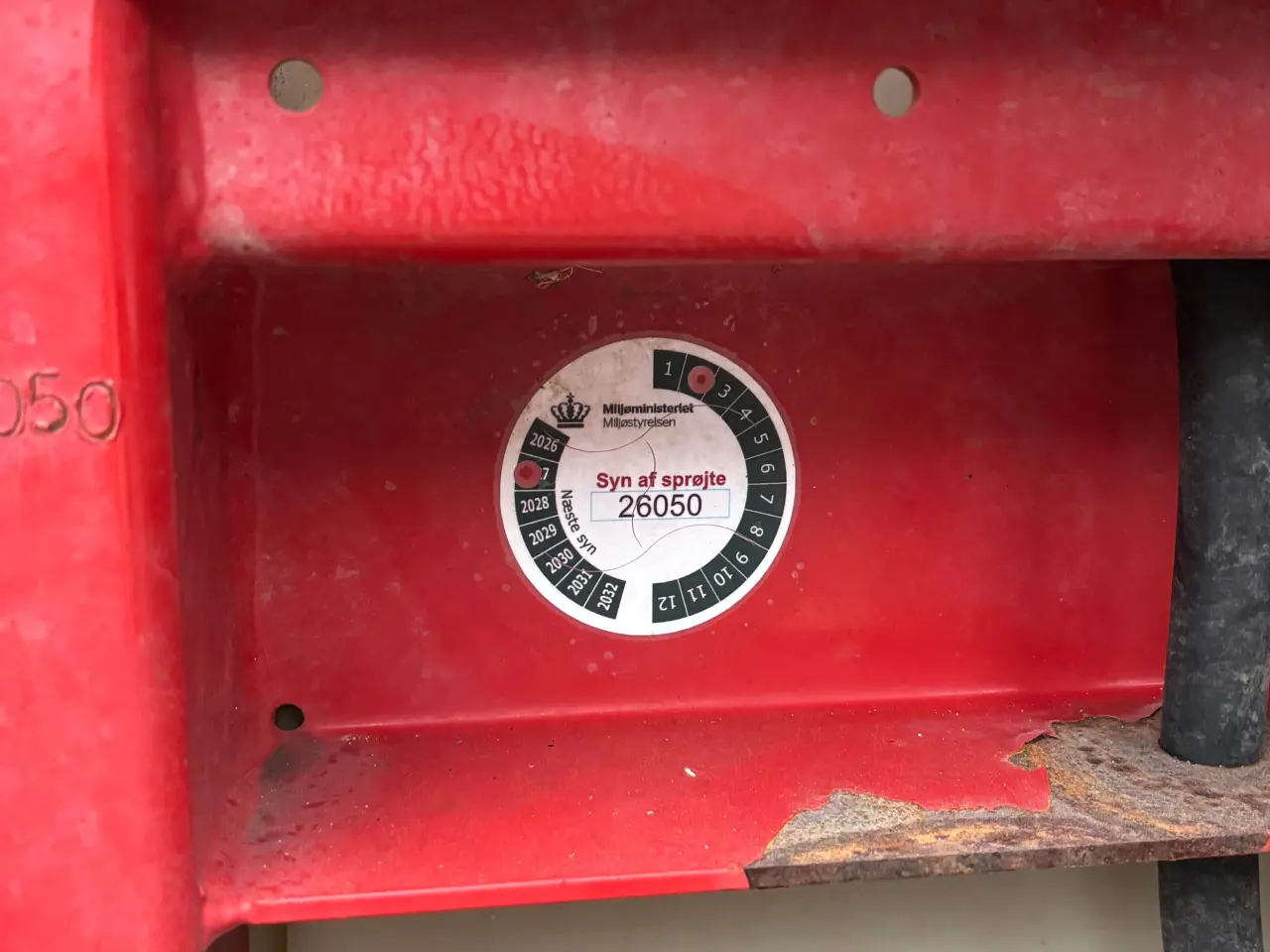 Billede 4 - Hardi 1500 l fronttank – stor pumpe
