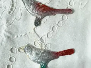 Sovjetisk pappynt, fugle, 2 stk samlet