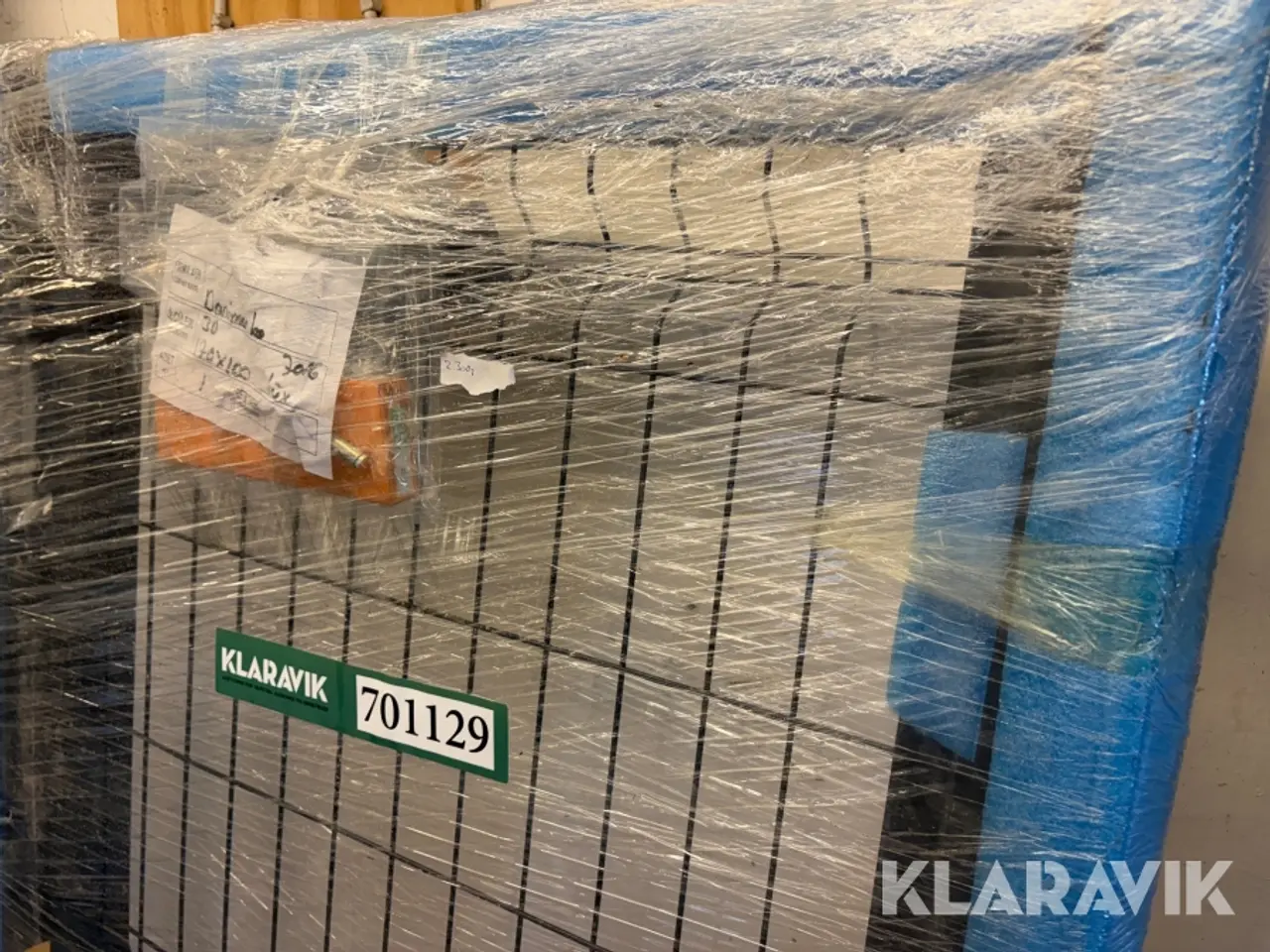 Billede 5 - Låge inklusiv beslag og håndtag - 200x100 cm - sort