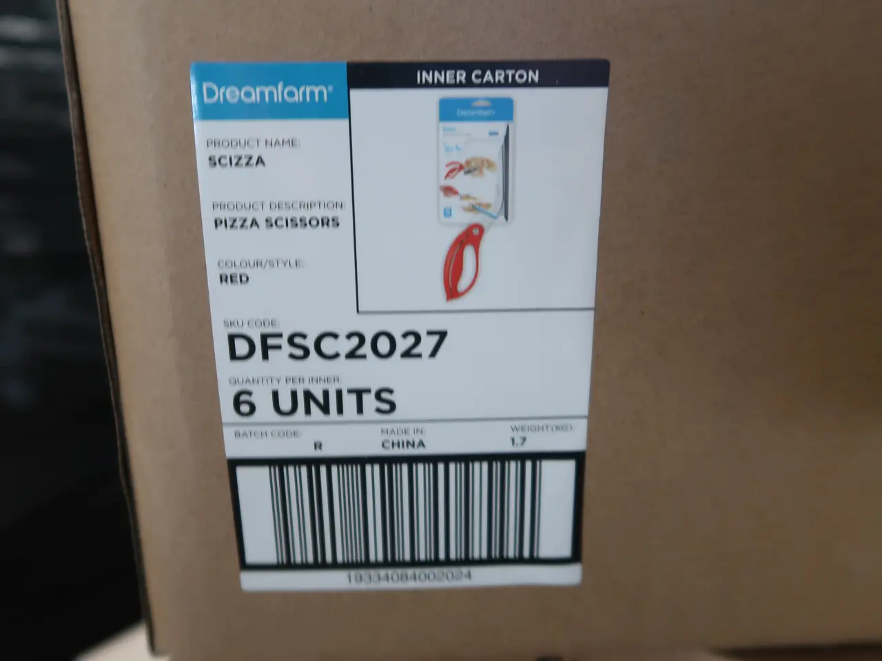 Billede 1 - 6 ks. Pizzasakse DREAMFORM Model: Scizza
