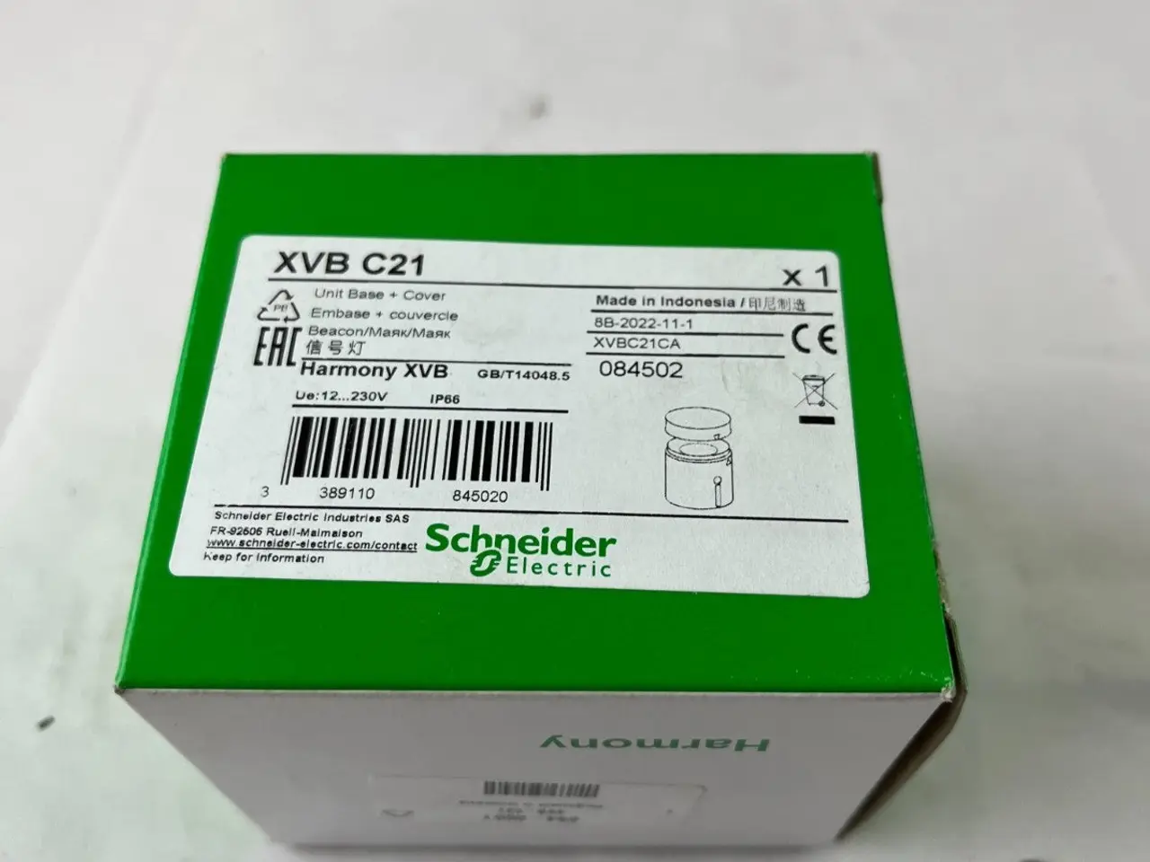 Billede 4 - Schneider Electric XVBC21CA Harmony XVB Base Unit