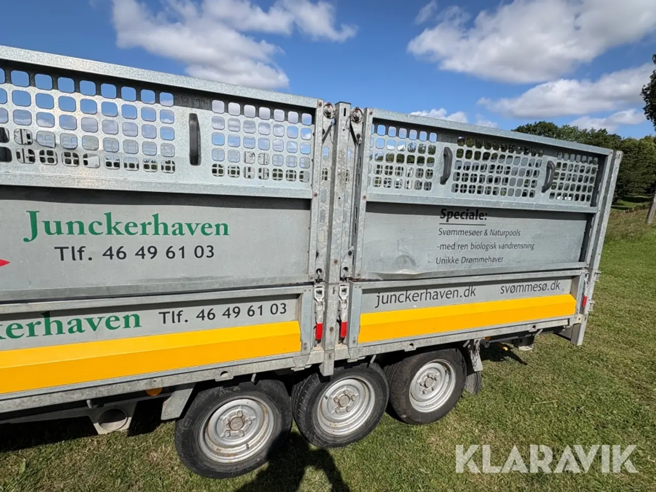 Billede 7 - Maskintrailer Brian James Trailers Cargo Tipper 3-akslet med tip