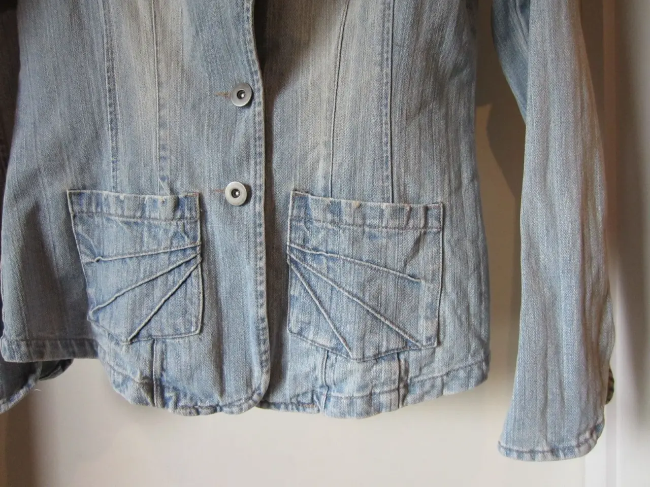Billede 2 - Jakke - Blazer i cowboy stof i str. M