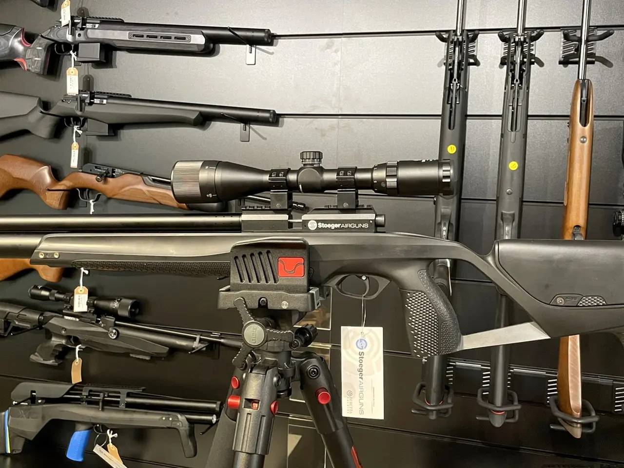 Billede 2 - Stoeger Scout PCP Rottepakke komplet med natkikkert