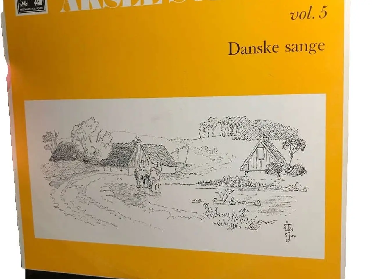 Billede 1 - Aksel Schiøtz: Danske Sange vol 5 - vinyl LP