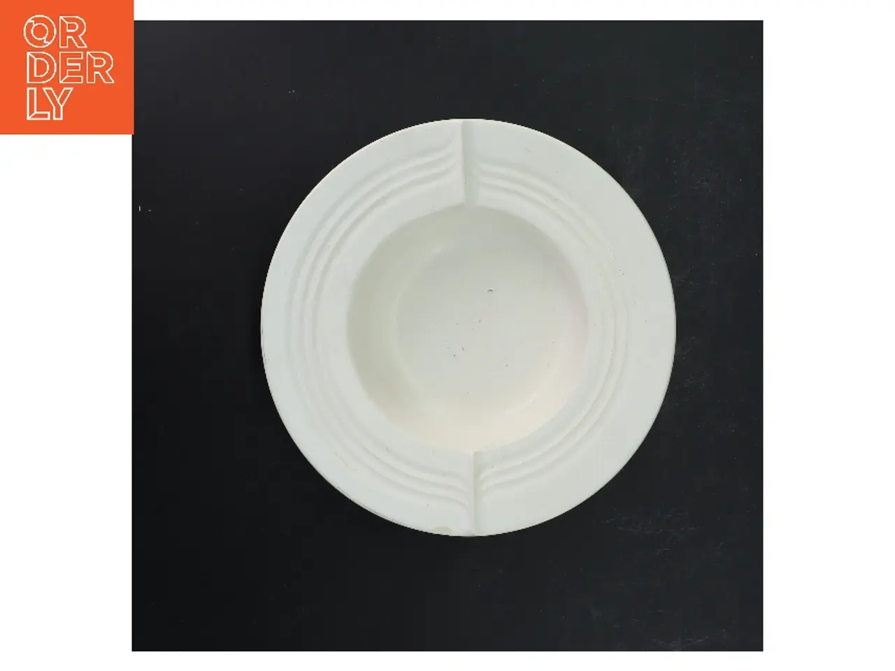 Billede 3 - Hvid porcelænsaskebæger fra Søholm (str. Ø 20 cm)