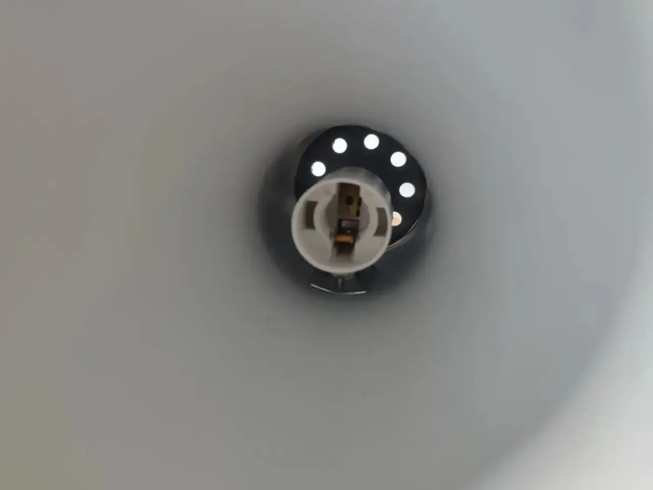 Billede 3 - Metal bordlampe 
