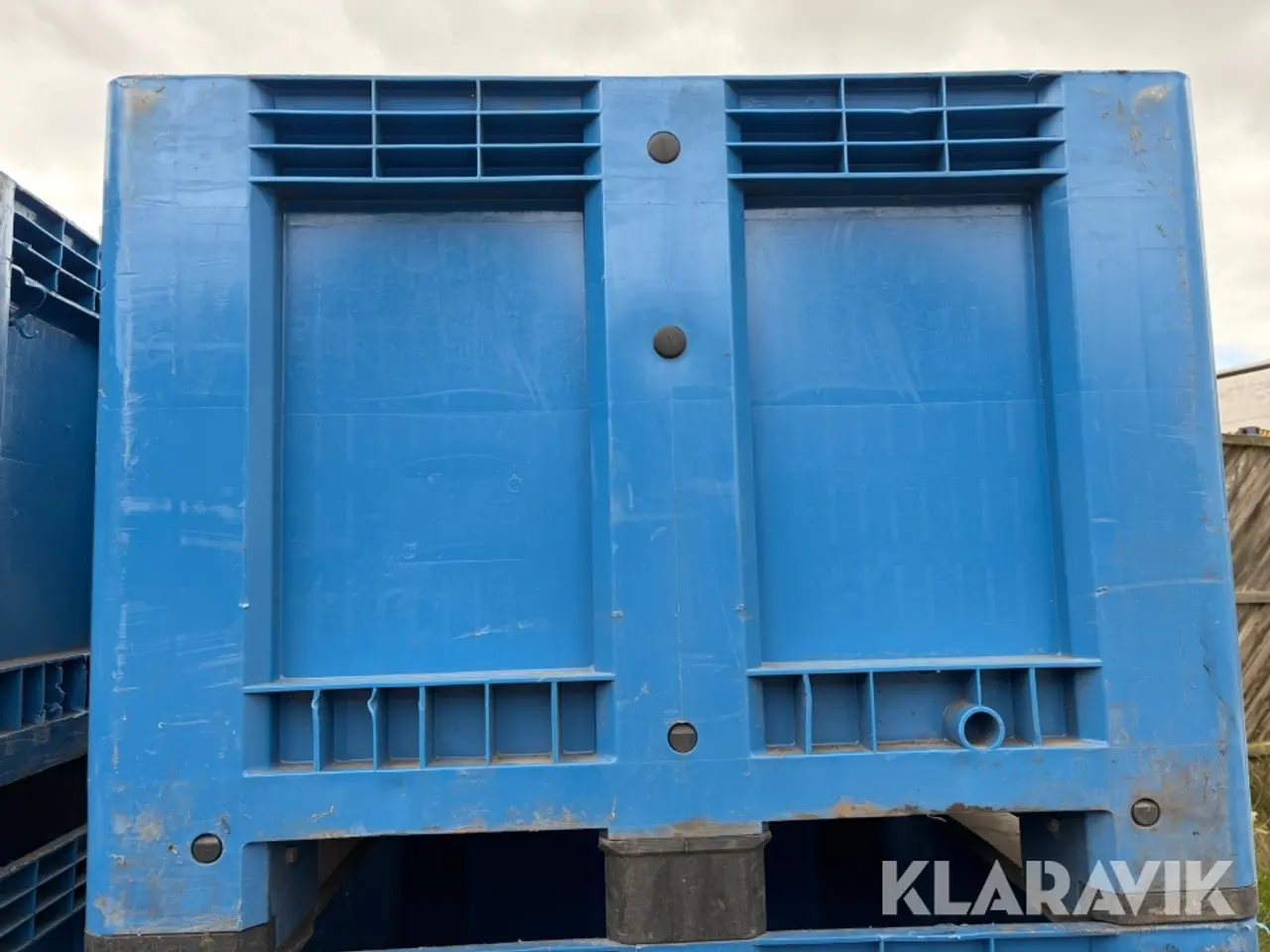 Billede 4 - Stabelbare plast-pallebokse 3 styk.