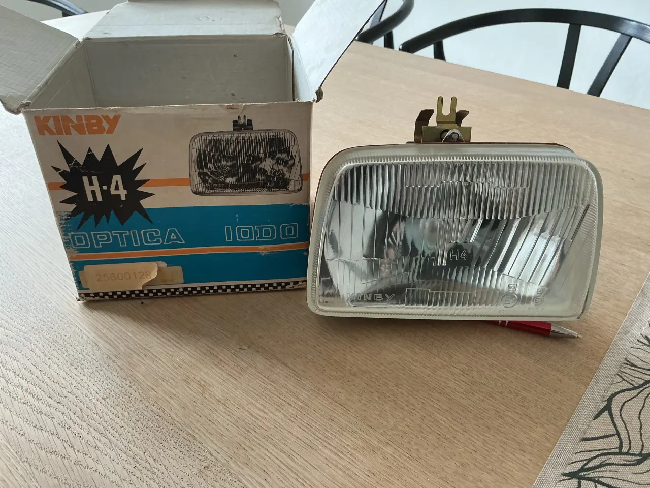 Billede 1 - Kinby faessa lygte retro ubrugt