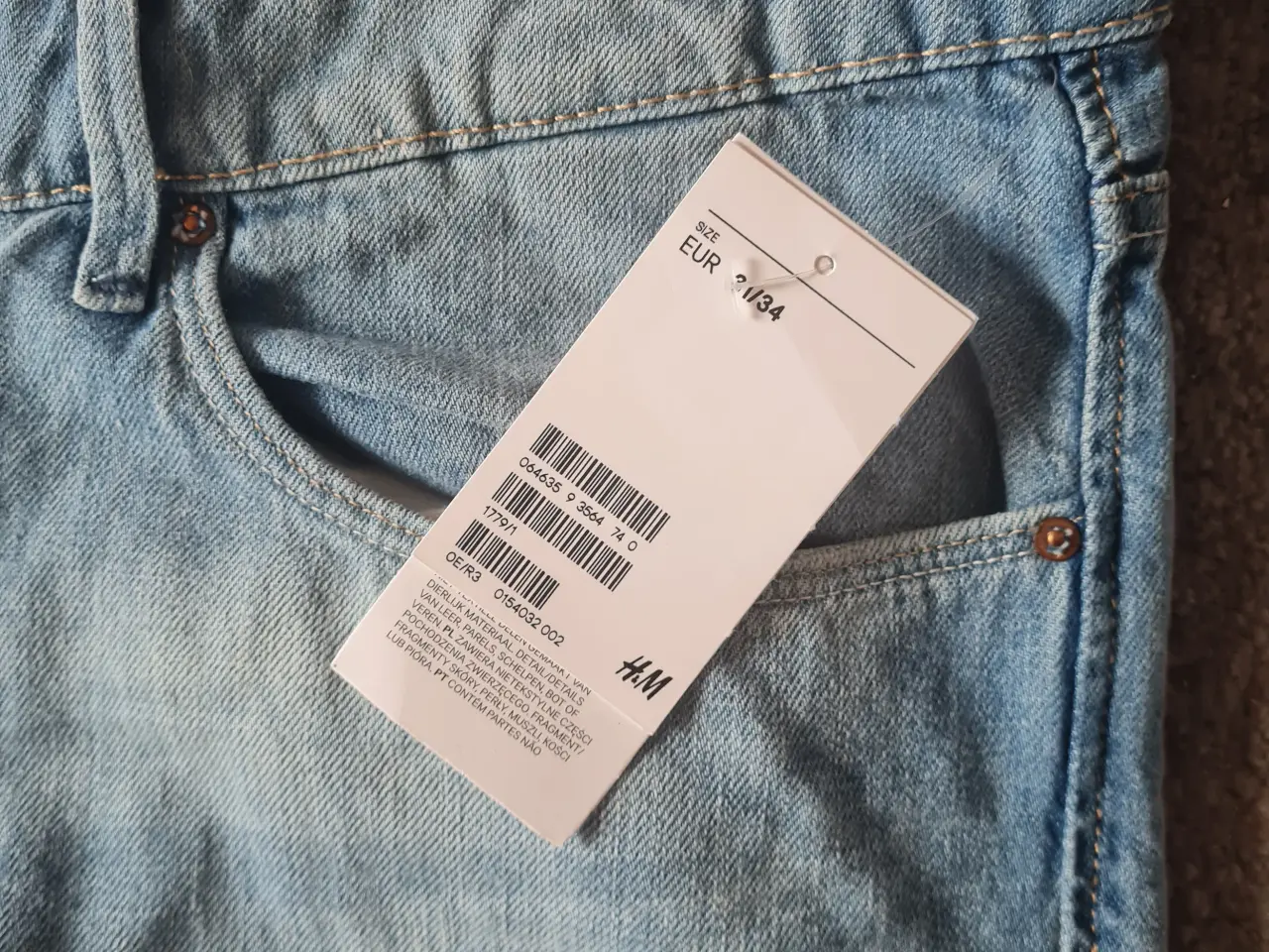 Billede 1 - Nye jeans fra H&M str 31/34 