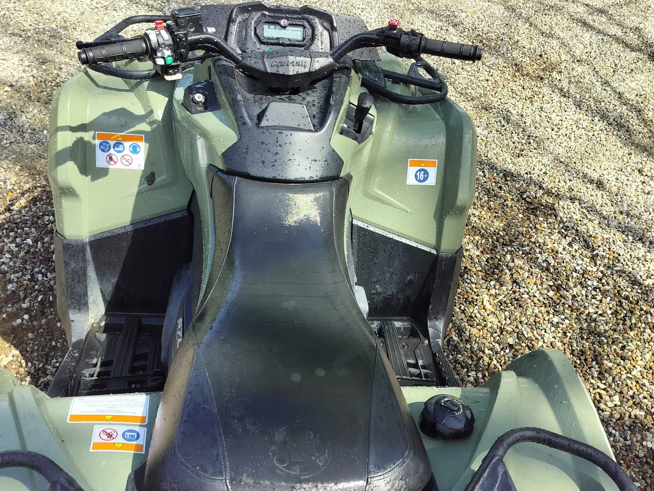 Billede 5 - Fin velholdt Can Am 570/650 ccm privat traktor