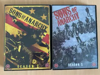 Sind og anarchy - sæson 2 & 5 (DVD)