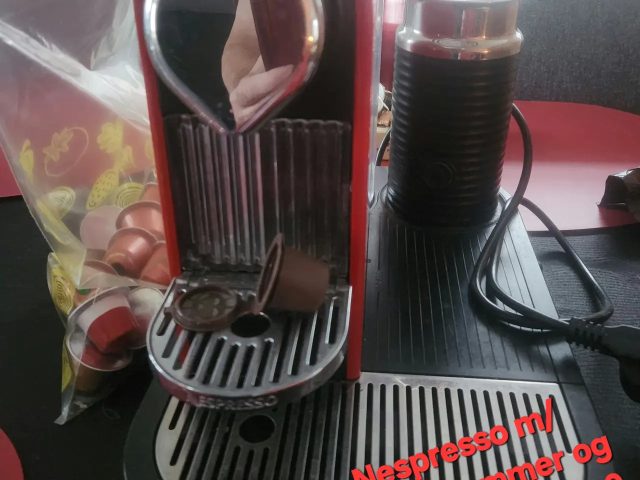 Billede 1 - Nespresso m/mælkeskummer