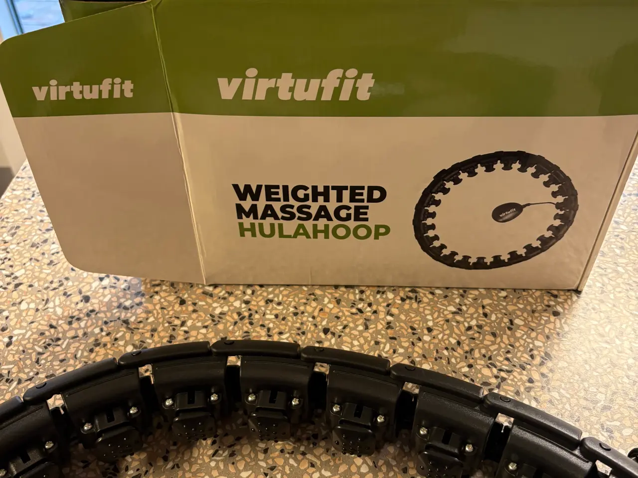 Billede 2 - VIRTUFIT WEIGHTED MASSAGE HULAHOPRING 