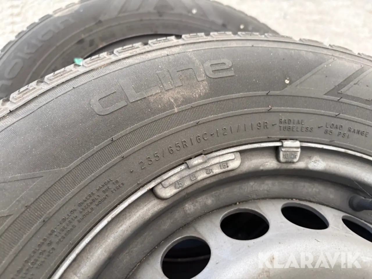 Billede 6 - Dæk Nokian/Pirelli 235/65R16C - 5 styk
