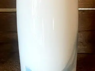 * Holmegaard; Vase - Atlantis med blå striber af M