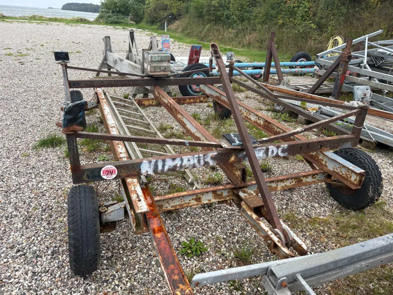 Billede 1 - Bådvogn kraftig til motorbåd