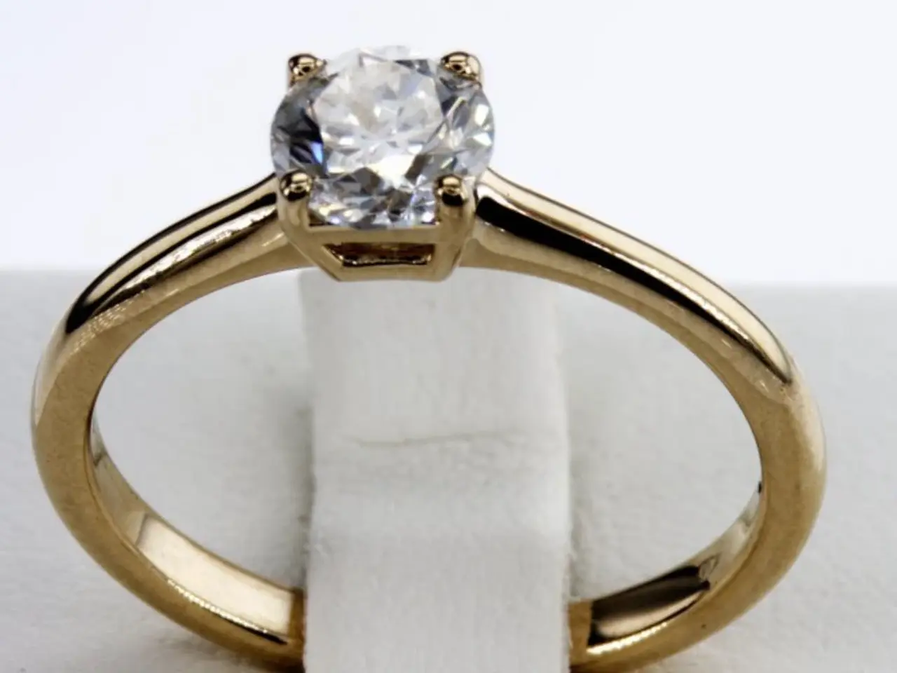 Billede 4 - Naturlig Diamantring 0.76ct