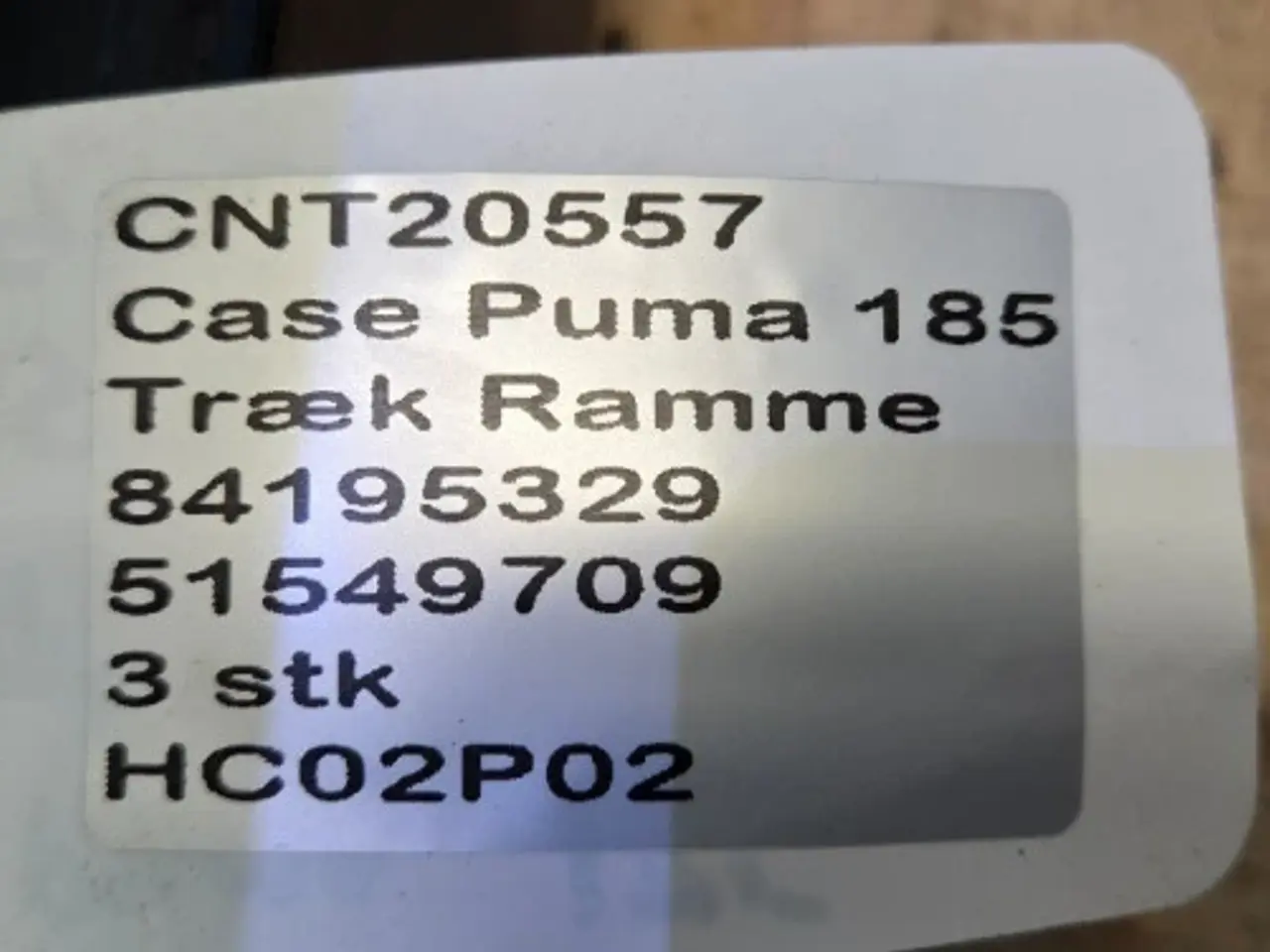 Billede 13 - Case Puma 185 Ramme 84195329  (3 Stk)