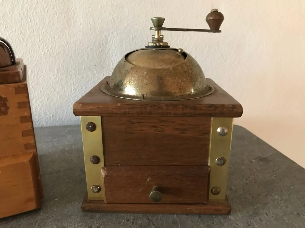 Billede 5 - 2 stk. vintage kaffemøller