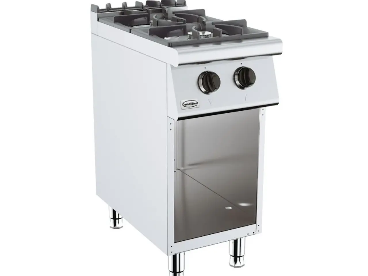 Billede 1 -  Industri Gaskomfur gulvmodel 2 brænder – 2x 6,5kW