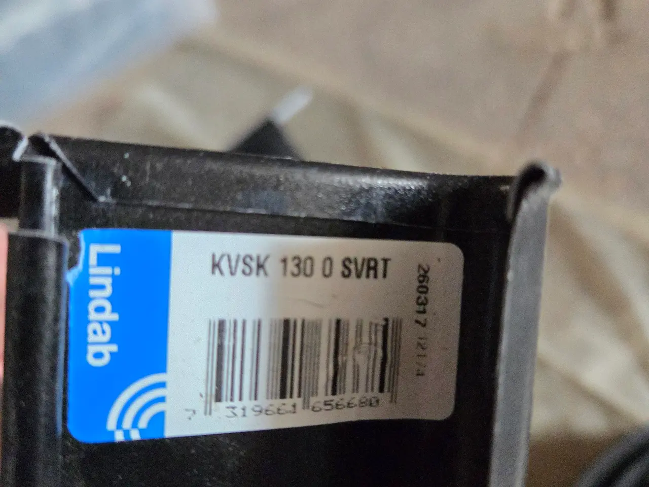 Billede 5 - LINDAB KVSK Samlestykke LINDAB KVVY Udvendig Geri