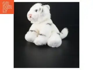Hvid tiger tøjdyr (str. 18 cm)