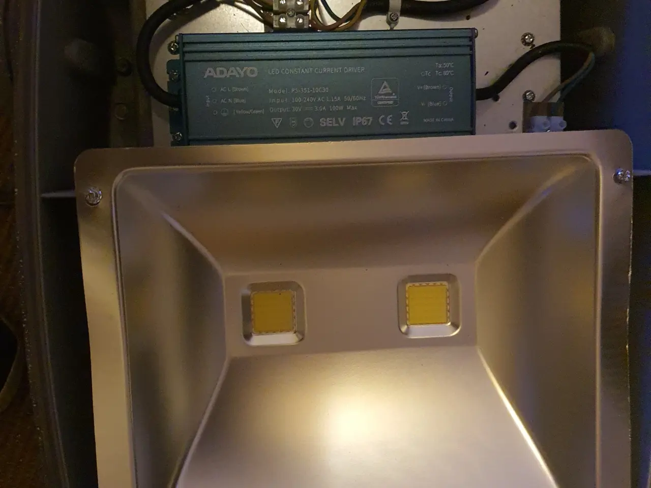 Billede 4 - Udendørs arbejdslampe/LED