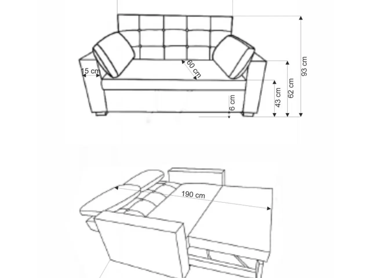 Billede 16 - PAULINIO Sovesofa - Beige